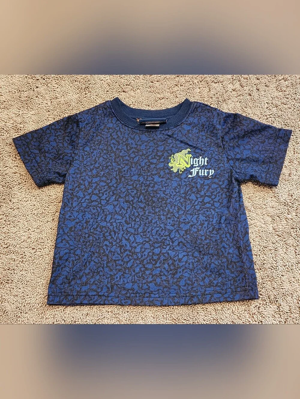 Boys Size 3T Dreamworks How To Train Your Dragon Pajama Set, NWOT Missing Cape